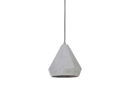 Hanglamp Devote cement Ø21,5X22 cm