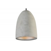 Hanglamp Hannover beton met reflector 14cm