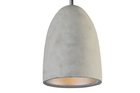 Hanglamp Hannover beton met reflector 14cm