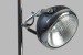 Vloerlamp Head 2 lichts powder-coating zwart