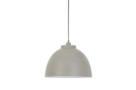 Hanglamp Kylie beton wit 45cm